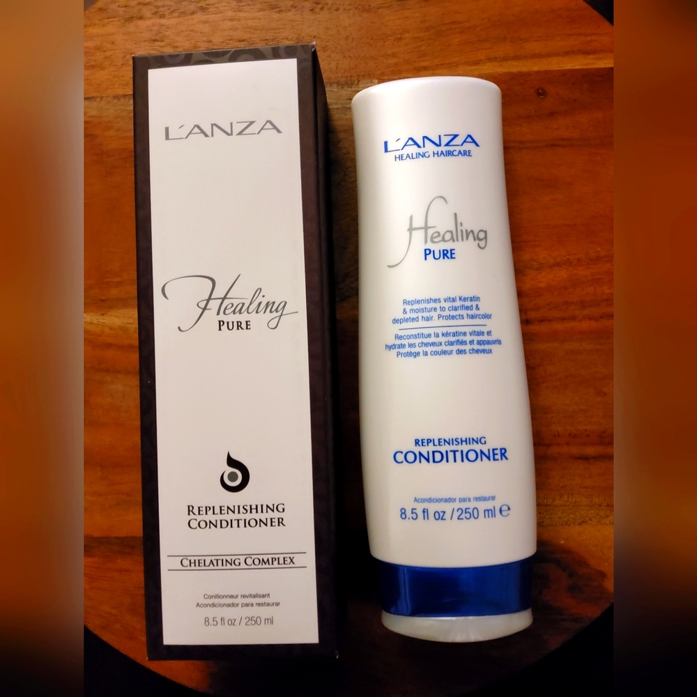 L'ANZA  Healing Pure  Replenishing Conditioner  Chelating Complex 8.5 fl Oz. New